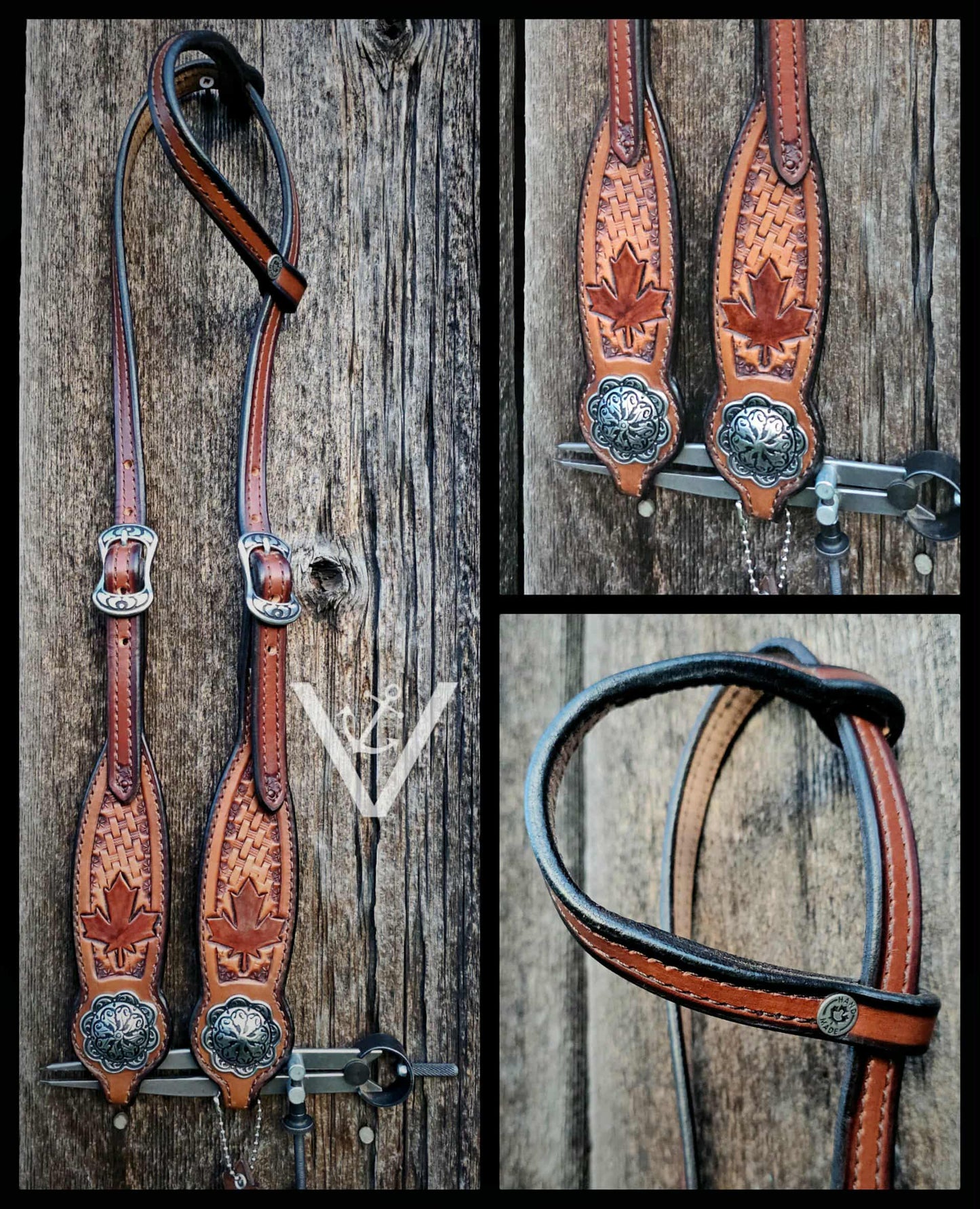 Single Sliding Ear Headstall - Canada EH?