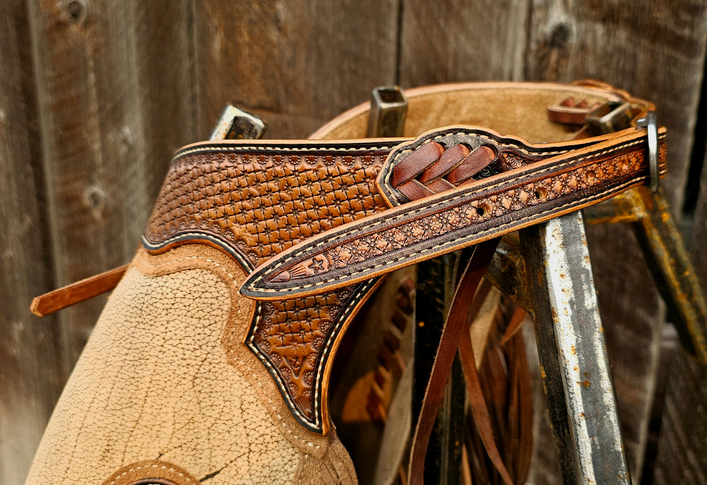 Bison/Water Buffalo Square Bottom Chaps