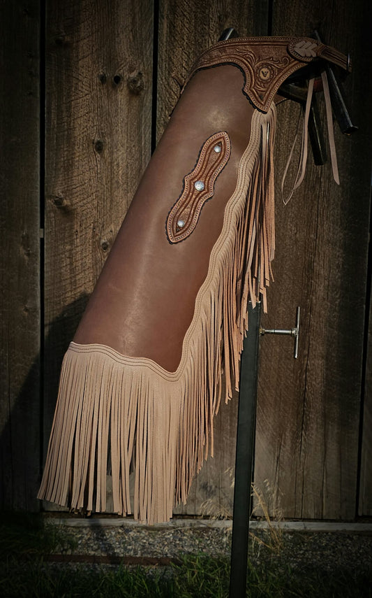 Rough out yoke chaps