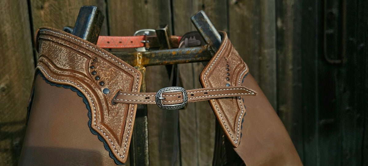 Rough out yoke chaps