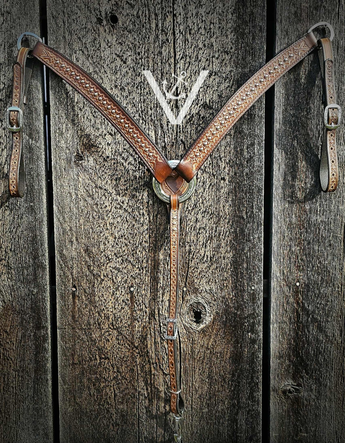 Hearts on Fire - Headstall and Breast Collar