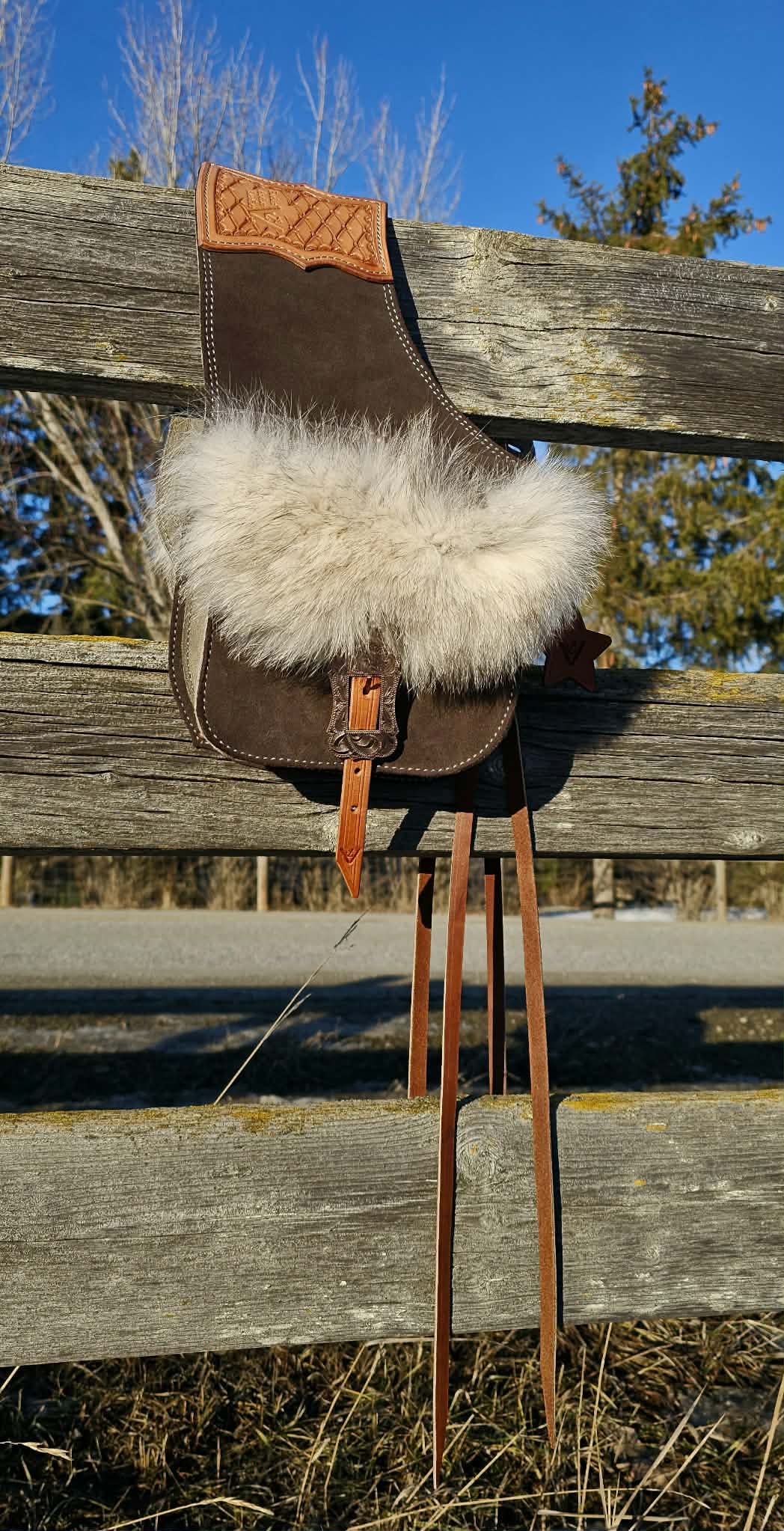 Fur & Fuzz Saddle Bags
