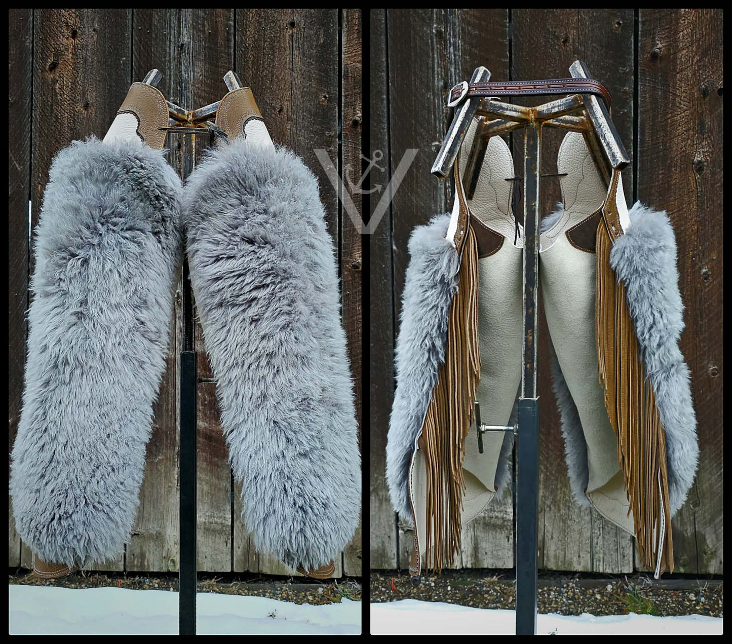 Okanagan Bell chaps - 'Silver Bells'